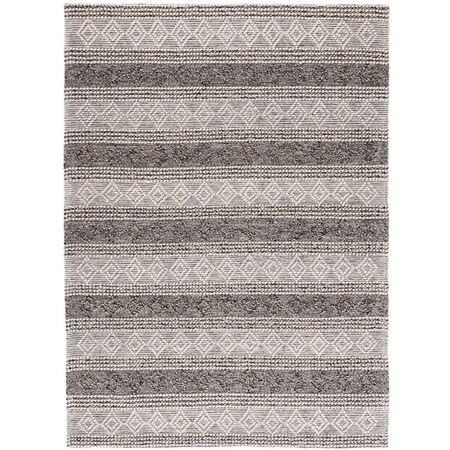 Safavieh 5 x 8 ft. Rectangle Natura Area Rug Ivory & Black NAT336A-5